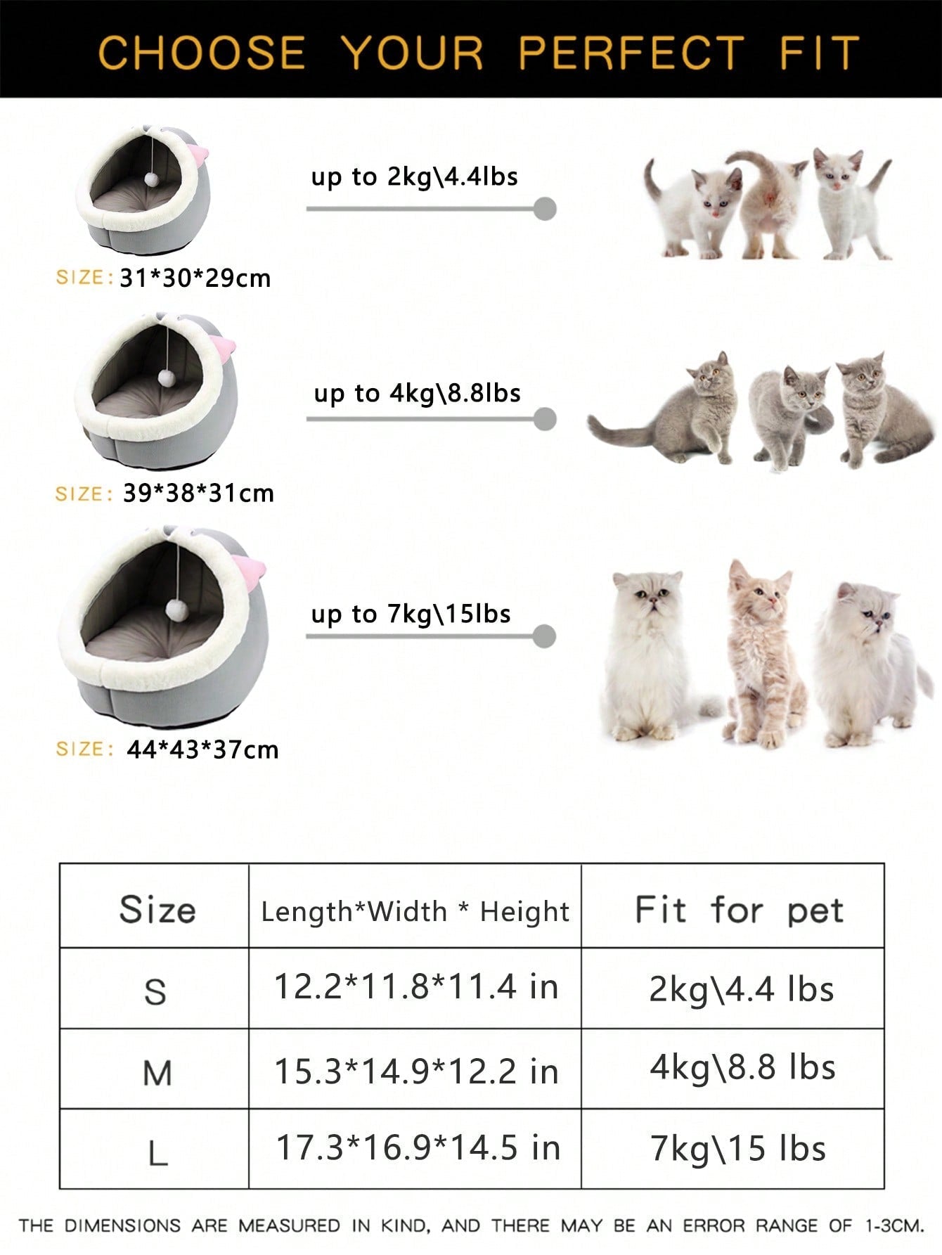 1pc Gray Cat-Shaped Pet Bed Suitable For Small & Medium-Sized Cats And Dogs, All Seasons Puppy Keep Dog Bed Cat Bed