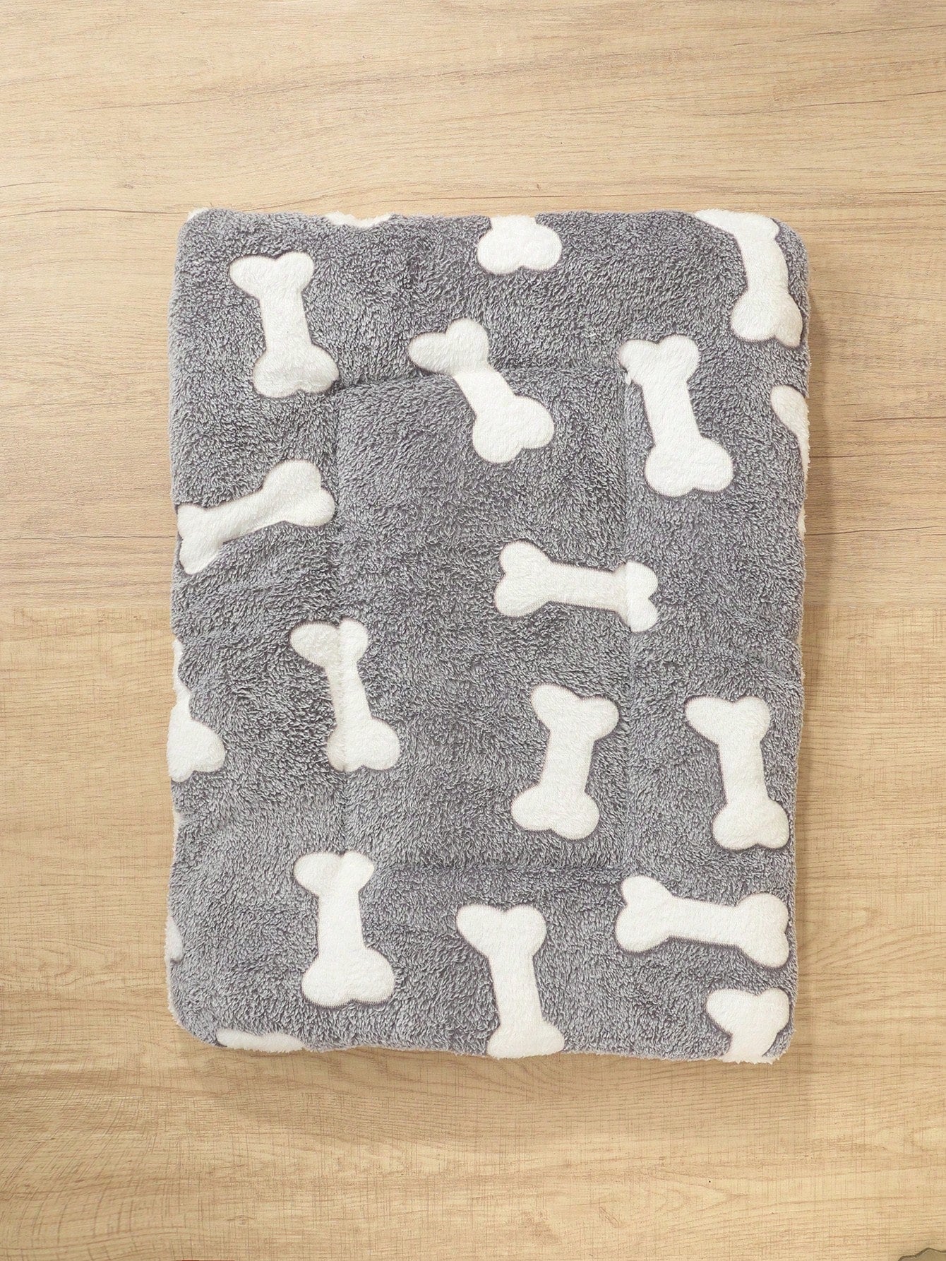 1pc Polyester Star & Heart Breathable Washable Thick Pet Bed Mat For Medium-Small Cats & Dogs, All Seasons (Teddy/Bichon Frise)