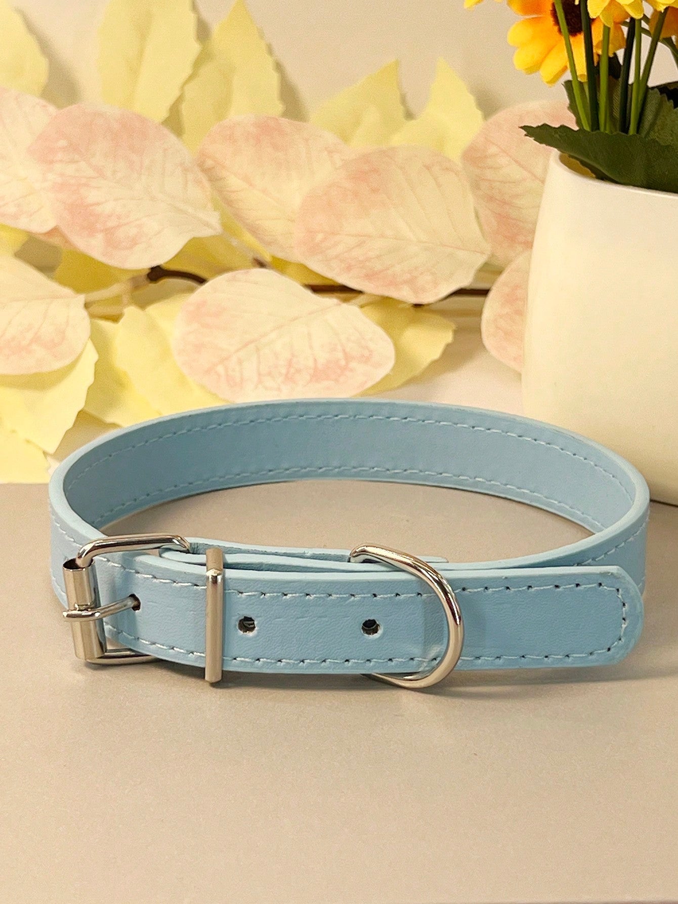 Pet Supplies, Punk Style Pu Leather Multi-Color Dog Collar For Medium And Small Sized Dogs