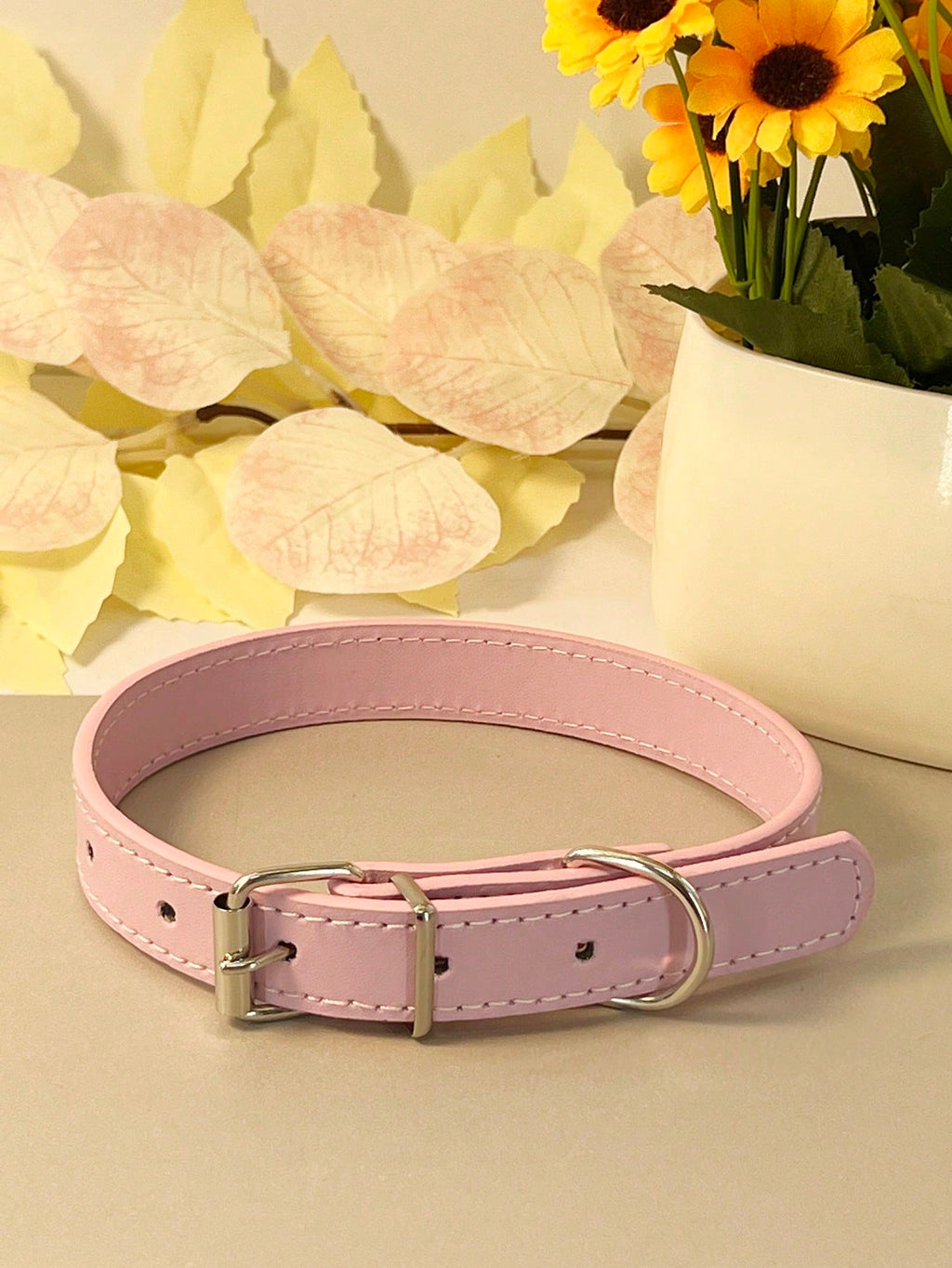Pet Supplies, Punk Style Pu Leather Multi-Color Dog Collar For Medium And Small Sized Dogs