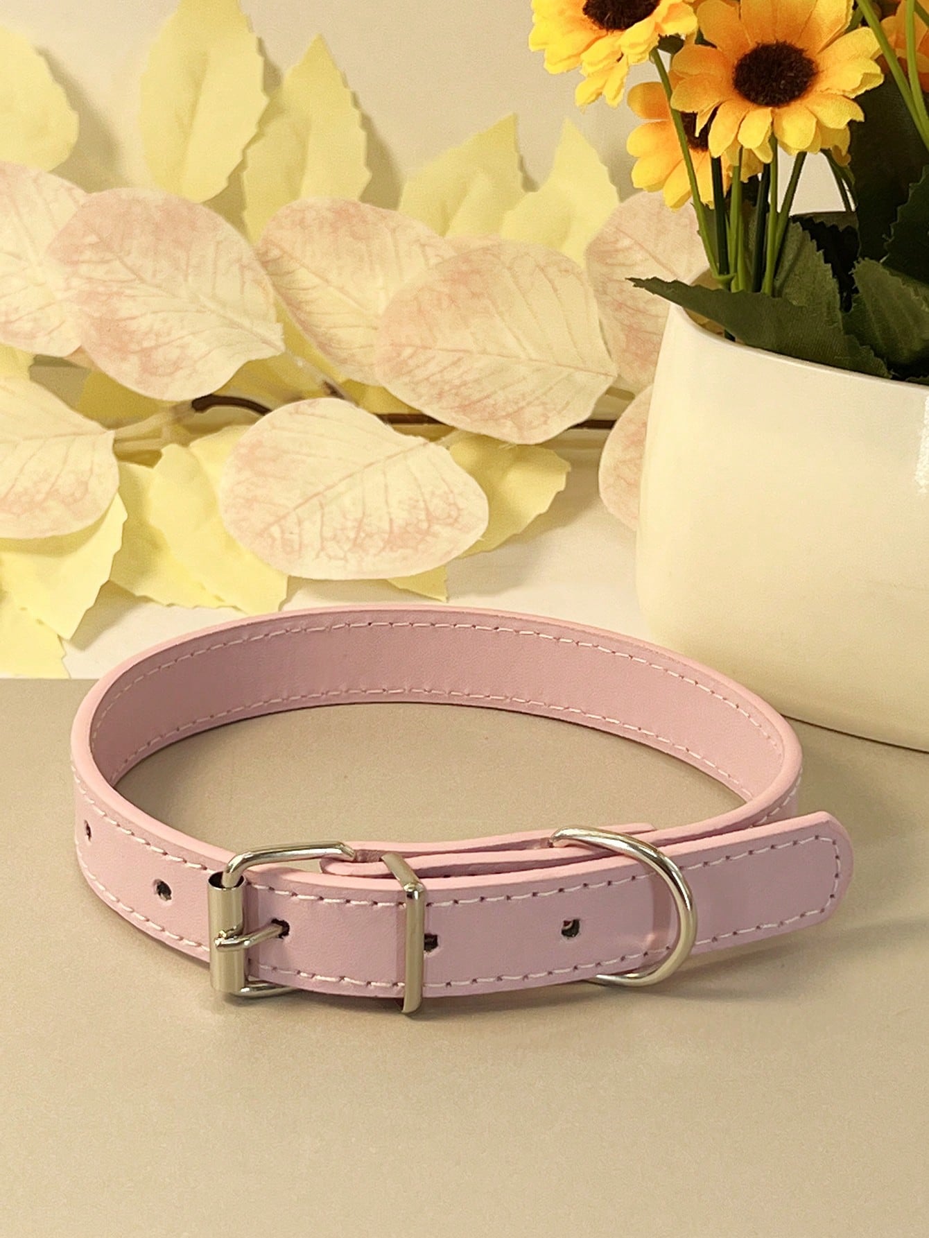 Pet Supplies, Punk Style Pu Leather Multi-Color Dog Collar For Medium And Small Sized Dogs