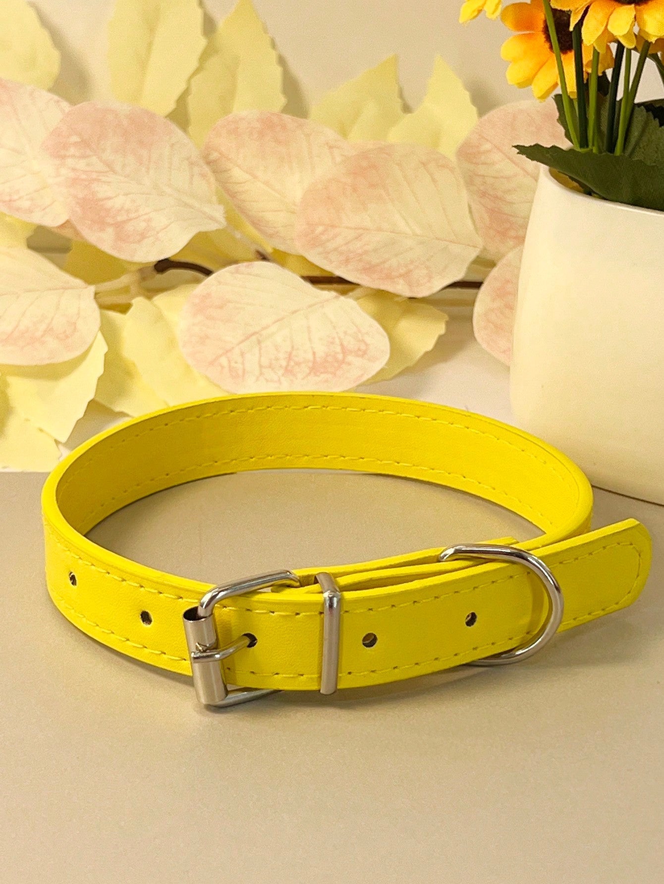 Pet Supplies, Punk Style Pu Leather Multi-Color Dog Collar For Medium And Small Sized Dogs