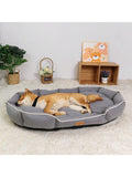 1pc Suede-Like Pet Bed, Suitable For Cats And Small/Medium-Sized Dogs Of All Breeds, Cat/Dog House, Pet Mat