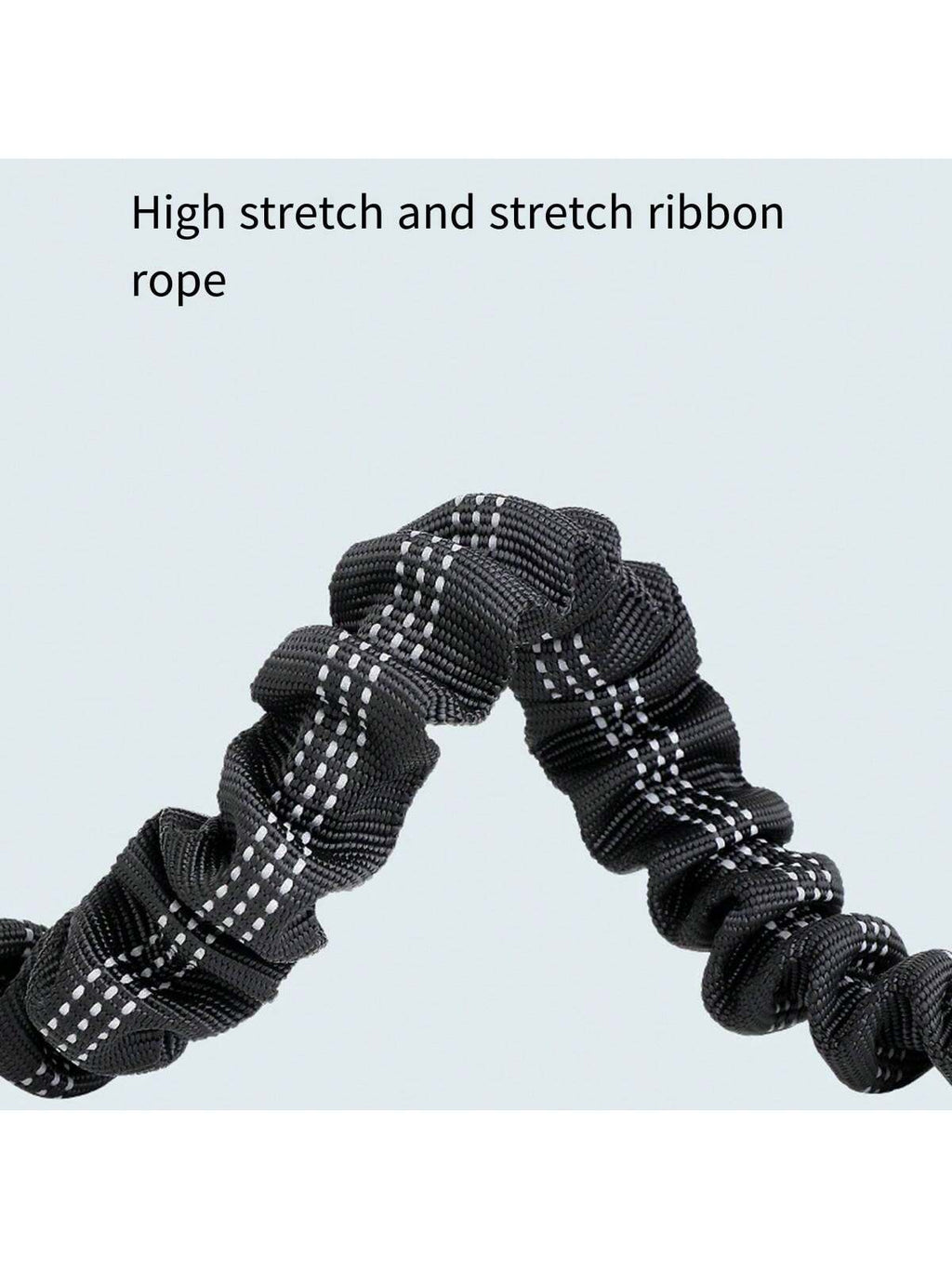 1Pc Leash 360° Swivel No Tangle Double Dog Walking & Training Leash Comfortable Shock Absorbing Reflective Bungee Lead Walk 2 Dogs With Easy