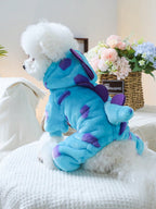 1pc Pet Clothes Universal Costume Clothing For Dogs And Cats, Cute Flower Dinosaur Transformation Costume For Small Dogs And Puppies (Chihuahua, Etc.)