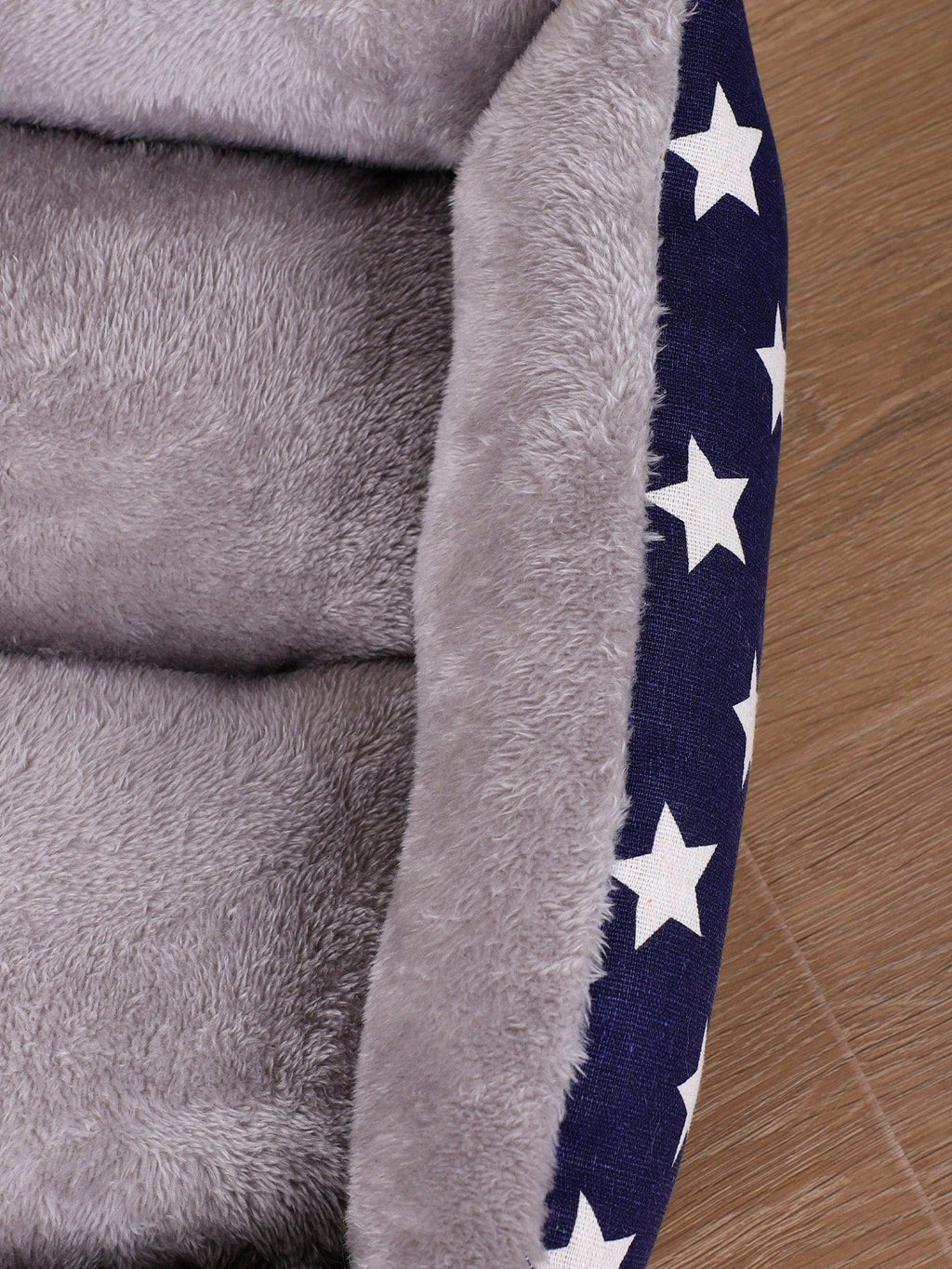 1pc Four Seasons Blue Star Patterned Warm & Breathable Pet Bed Suitable For Small, Medium, And Large Cats And Dogs