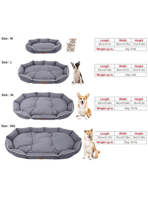 1pc Suede-Like Pet Bed, Suitable For Cats And Small/Medium-Sized Dogs Of All Breeds, Cat/Dog House, Pet Mat