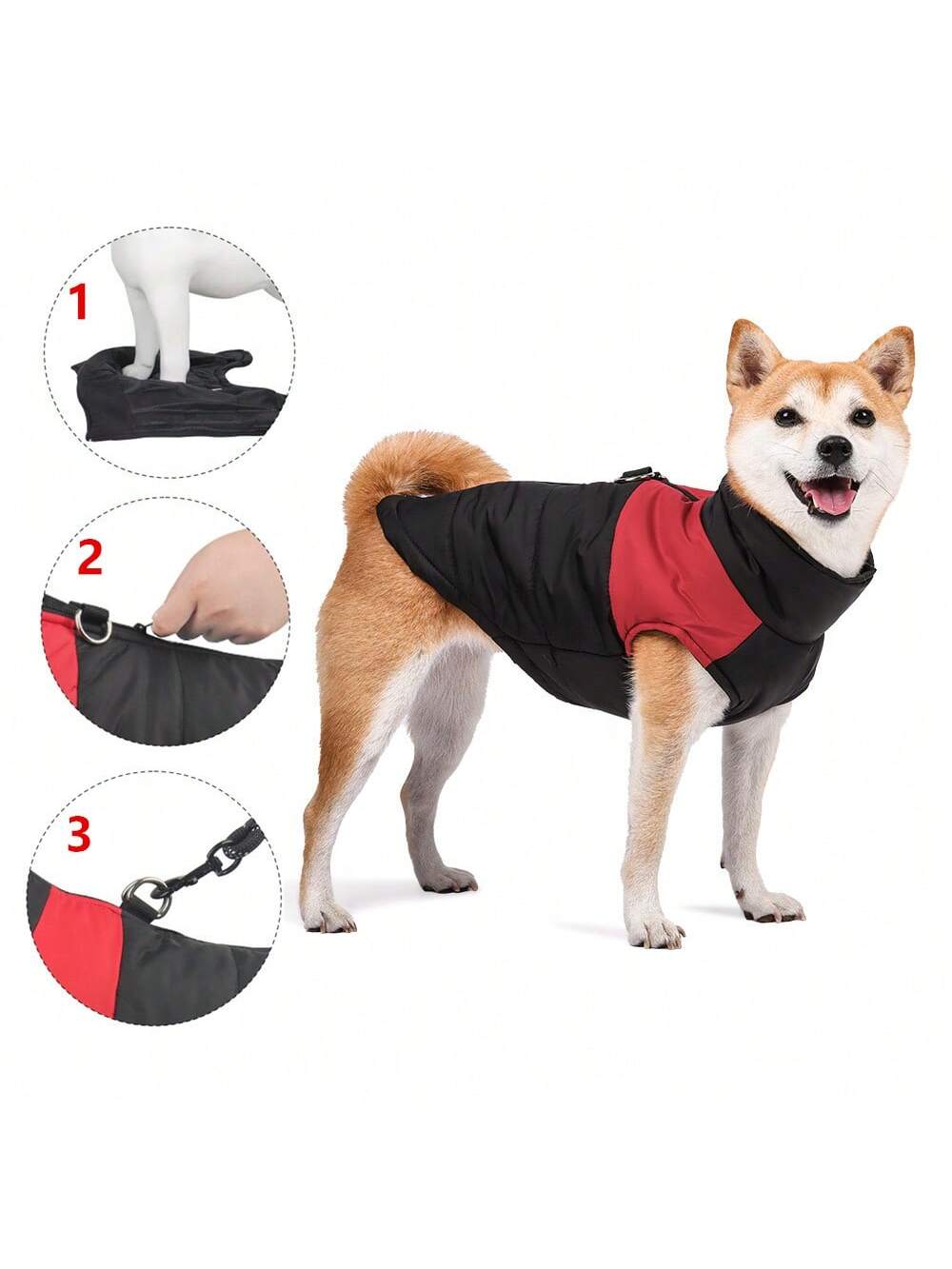 Winter Warm Waterproof Dog Jacket For Small Medium Large Dogs Clothes Chihuahua Vest Labrador French Bulldog Costume Pet Apparel