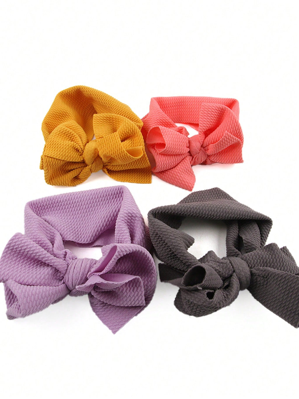 1pc Pet Headgear Teddy Up Bow Hat Dog Bunny Turban Knot Bow Hair Bands Head Wrap Rabbit Knitted Headband Gift Stretchy DIY Pet Accessories Suitable For Medium Dogs Perfect Birthday Gift