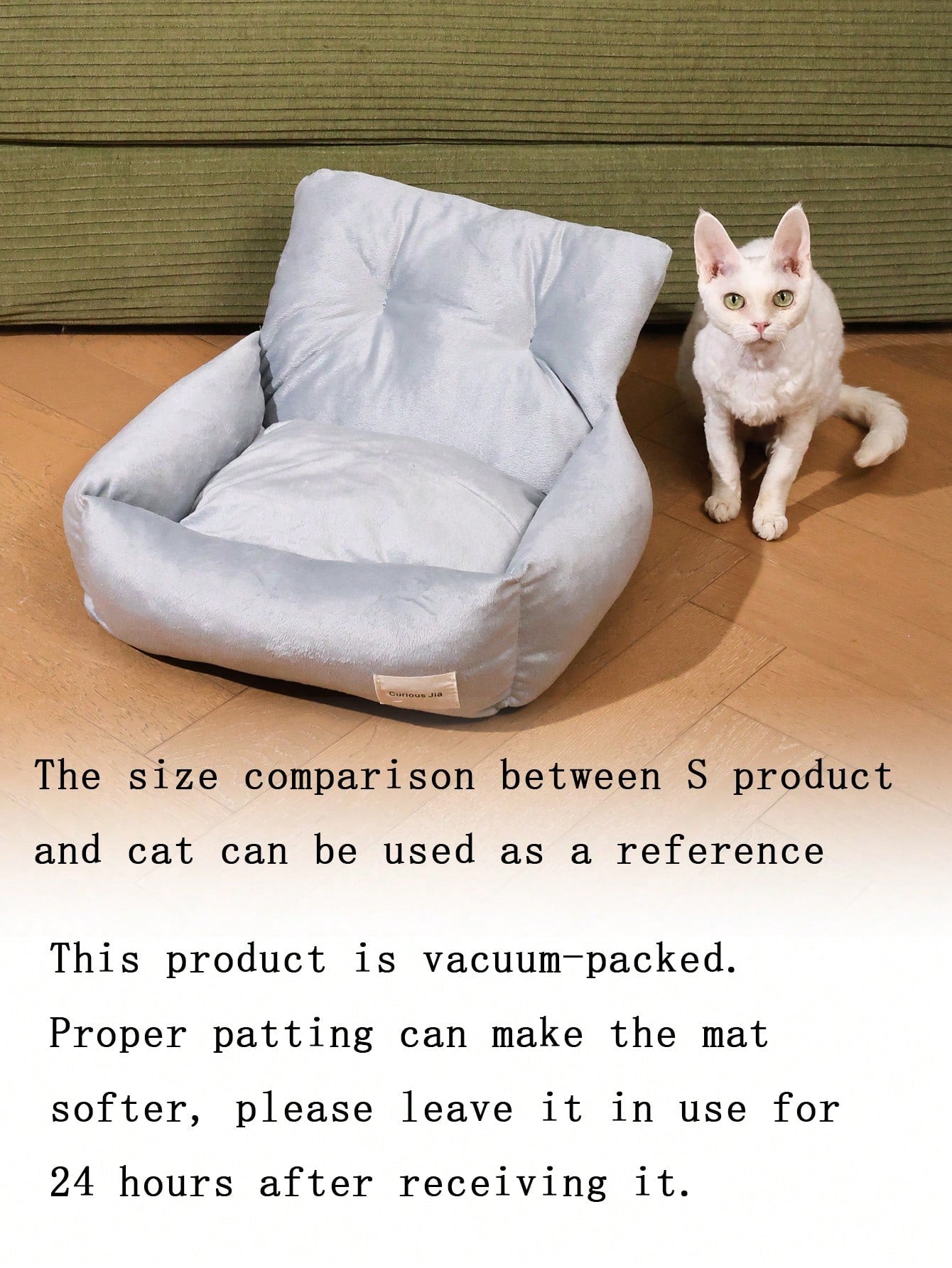 1pc Detachable Pet Car Seat Cushion, All Season Use, Pet Car Seat, Pet Bed With Safety Belt And Tether Leash, Suitable For Medium To Small Cats & Dogs