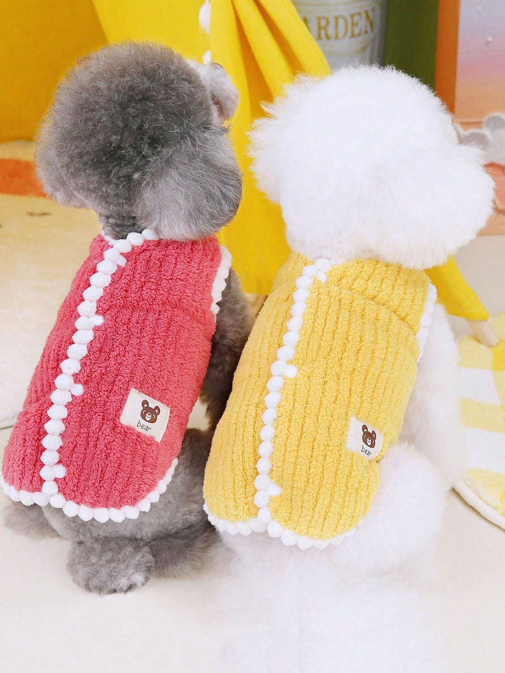 Soft & Warm Knitting Sleeveless Dog/Cat Sweater, Comfortable Pet Clothing For Dogs & Cats, Suitable For All Seasons, Autumn/Winter