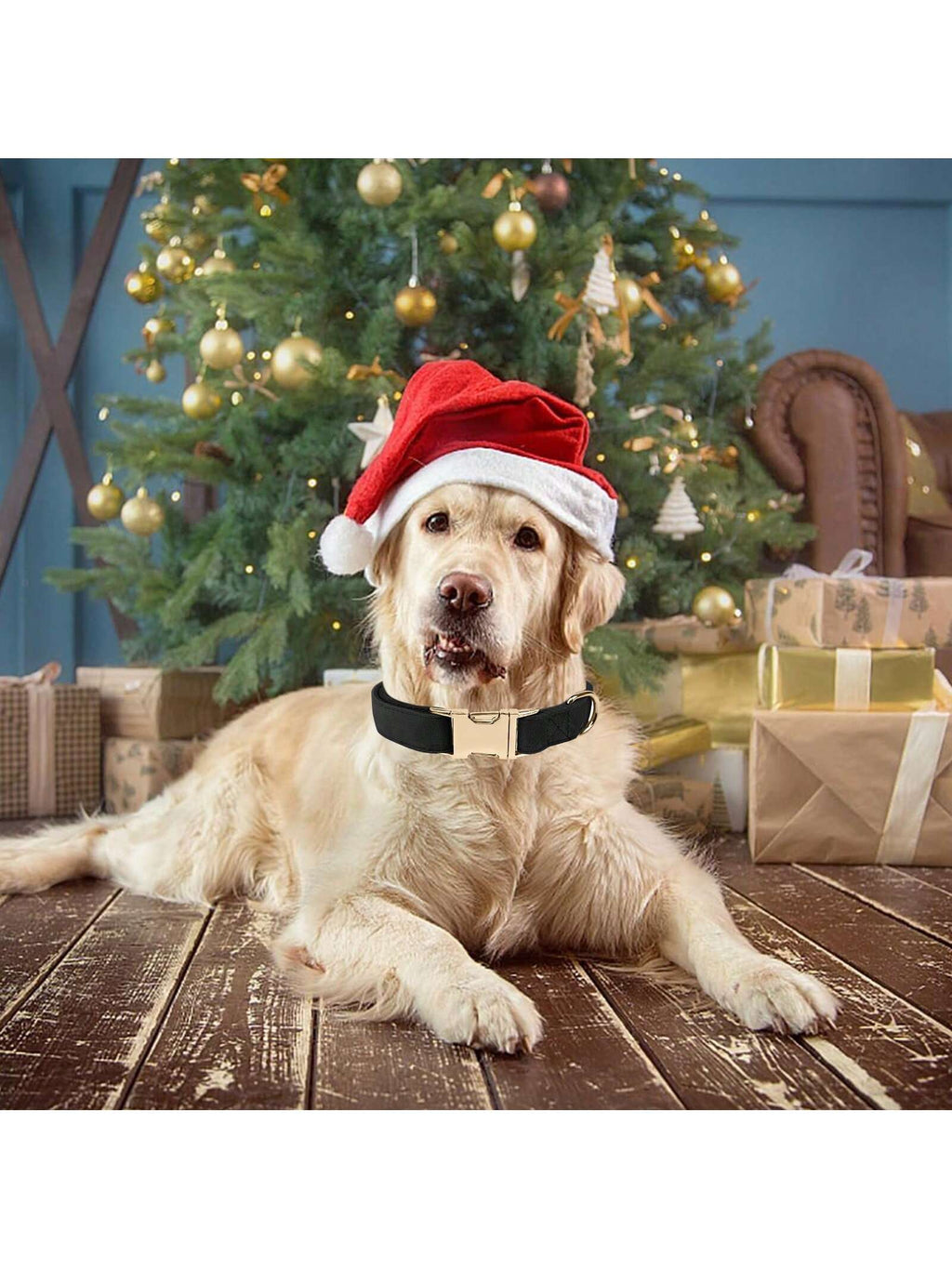 Soft Velvet Dog Collar, Heavy Duty Dog Collar With Quick Release Metal Buckle, Suitable For Small, Medium And Large Dogs, Can Be Gift For Your Pet