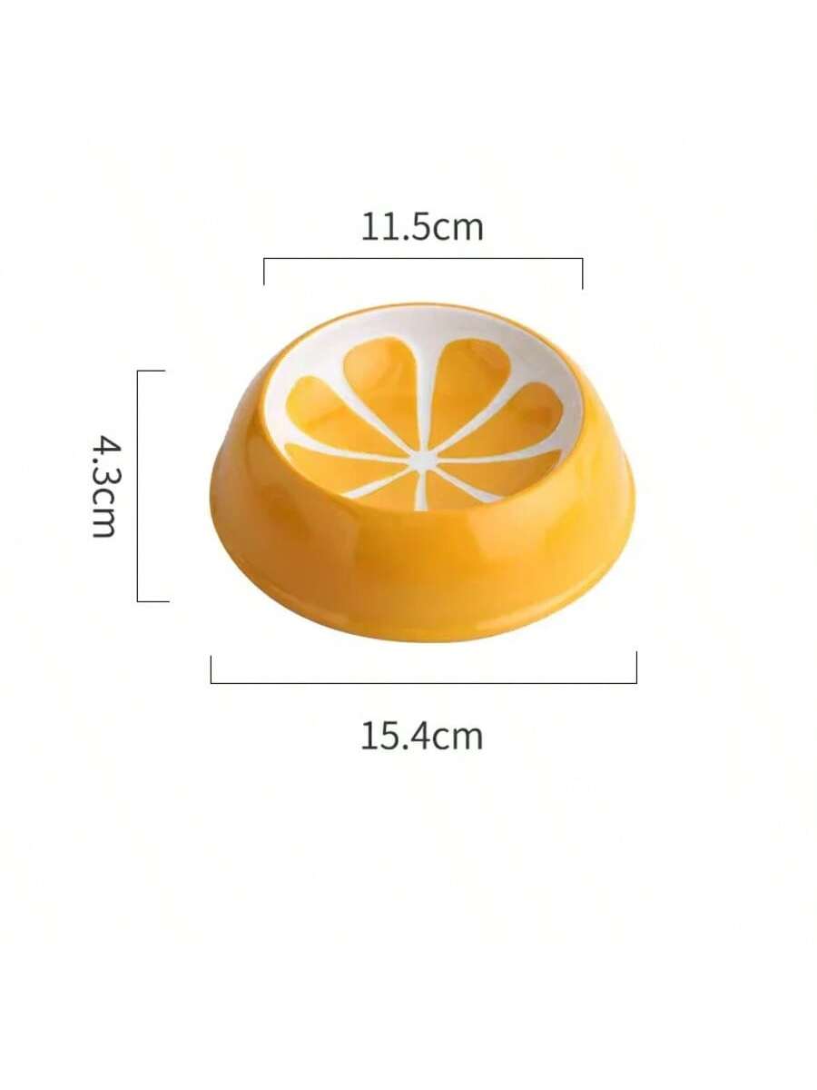 4 Cute Designs Pet Ceramics Bowl Watermelon Strawberry Shape Food Bowl Small Dog Colorful Suppliers Bowl