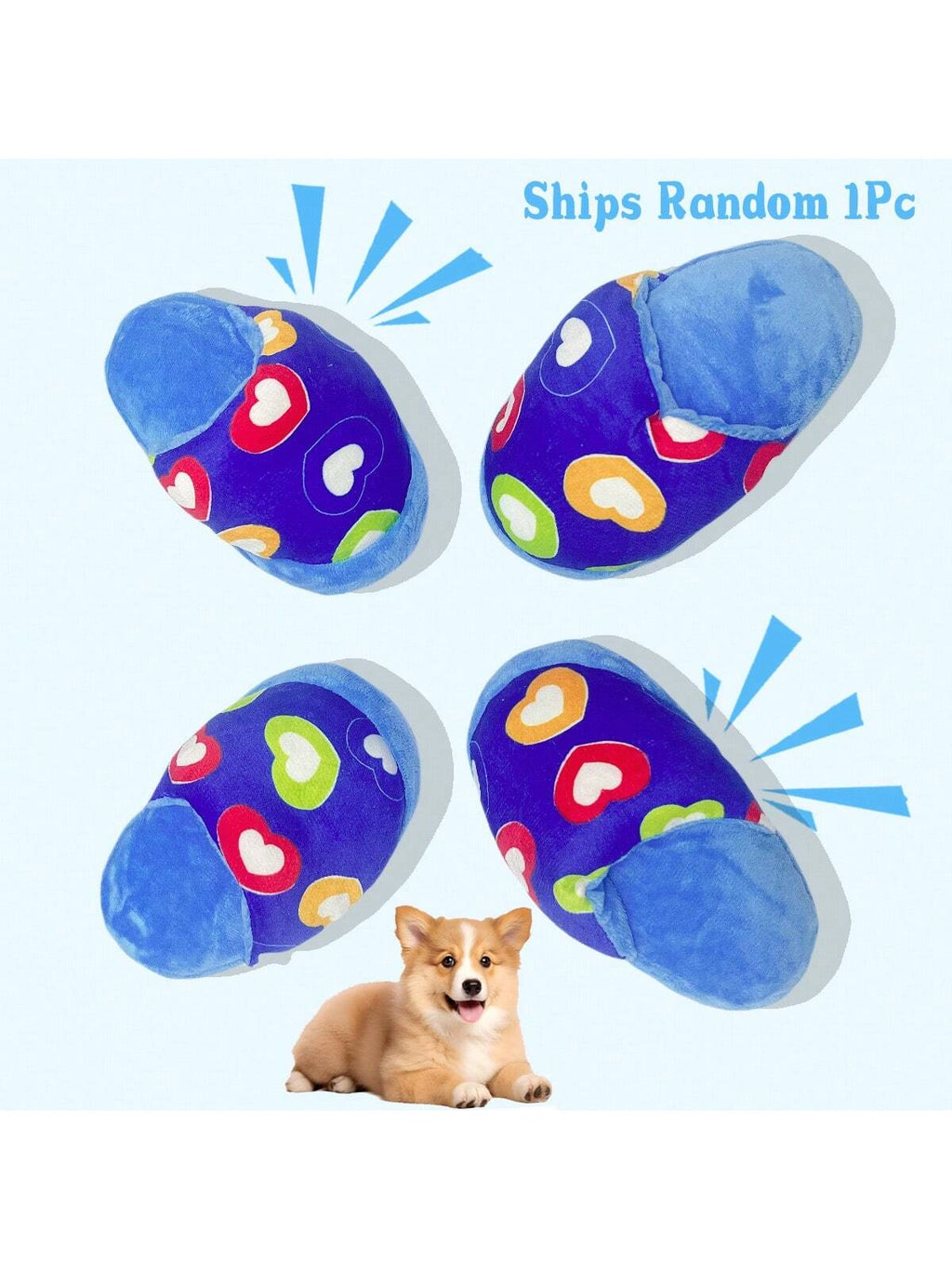 4Pcs/Set Puppy Squeaky Dog Toys Set Plush Puppies,Cute Chew Pets Dog Toy With Squeakers For Small Dogs Playtime, Small To Medium Dog Plush Toys