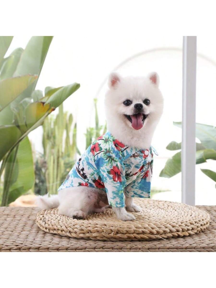 Cat/Dog Pet Summer Clothes, Lightweight For Small-Medium Breed Dogs Like Labrador, Poodle, Golden Retriever, Puppy