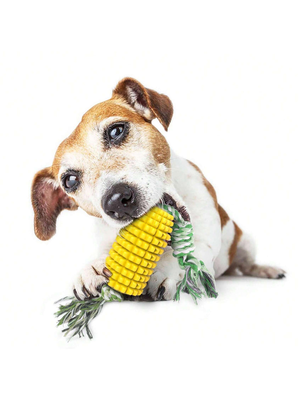 1pc Pet Dog Toy Grinding Stick, Bite Resistant, Bone Cleaning Toothbrush, Corn Belt Rope Pet Stick