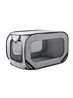 Pet Cage36in Portable Large Dog Bed Pop Up Dog Kennel Indoor Outdoor Crate For Pets Portable Car Seat Kennel Cat Bed Collection GreyYU