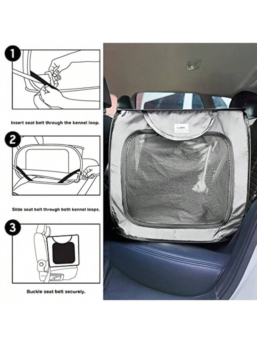 Pet Cage36in Portable Large Dog Bed Pop Up Dog Kennel Indoor Outdoor Crate For Pets Portable Car Seat Kennel Cat Bed Collection GreyYU