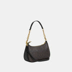 Coach Teri Shoulder Bag - Brown & Beige