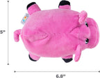 Outward Hound Fattiez Pig Plush Squeaky Dog Toy, Small