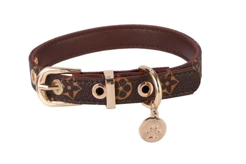 Trendy Floral Pet Collar for Dogs and Cats
