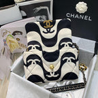Chanel 19 Flap Bag medium black ecru
